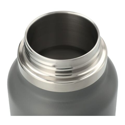 Hydro Flask® Wide Mouth With Flex Cap 32oz Standard | Stone | Laser Engraving | Centered on tumbler opposite Hydro Flask, - Center of art 5.75" up from bottom | 2.30 Inches × 1.25 Inches