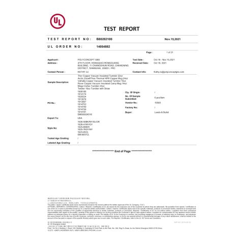 Mega Vortex Tumbler 24oz Clear | No Imprint | not available | not available