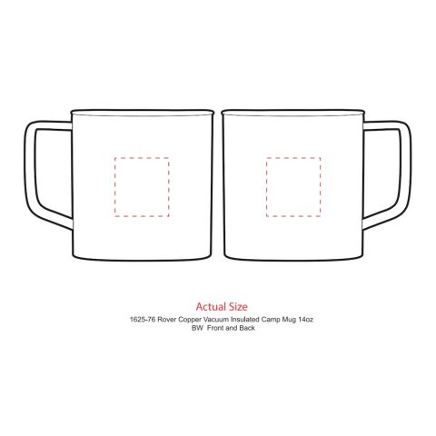 Rover Copper Vacuum Insulated Camp Mug 14oz Standard | Navy | No Imprint | not available | not available