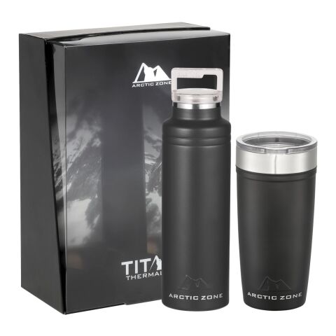 Arctic Zone® Titan Thermal HP® Copper Vac Gift Set Black | No Imprint