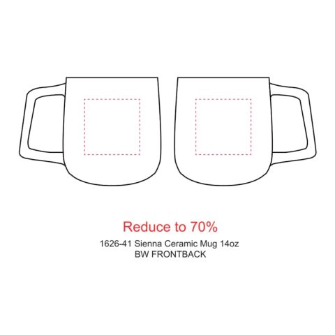 Sienna Ceramic Mug 14oz Black | No Imprint | not available | not available