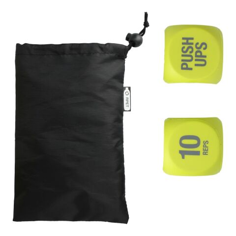 2 Piece Exercise Dice Yellow | No Imprint | not available | not available