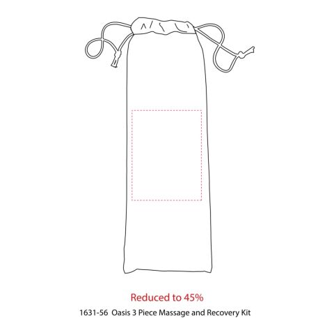 Oasis 3 Piece Massage and Recovery Kit Black | No Imprint | not available | not available