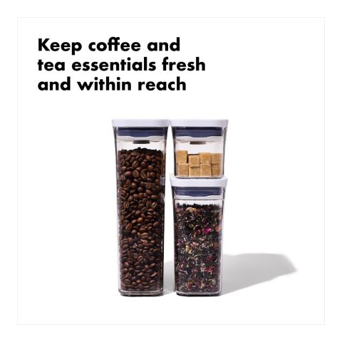 OXO 3-piece Slim POP Container Set Clear | No Imprint | not available | not available