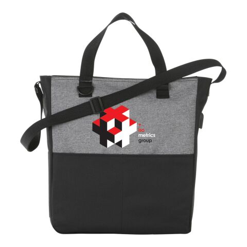 Cameron Convention Tote w/ USB Port Graphite | No Imprint | not available | not available