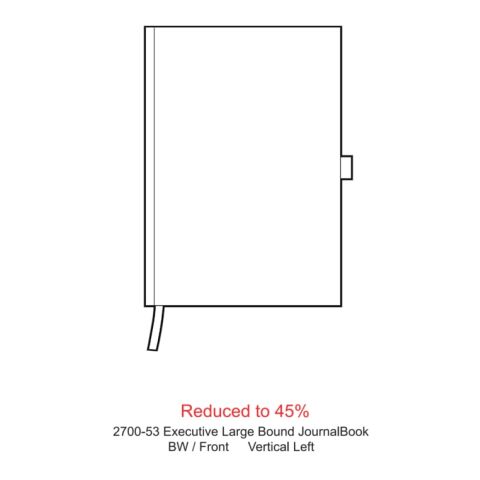 7&quot; x 10&quot; Executive Large Bound JournalBook® Black | No Imprint | not available | not available
