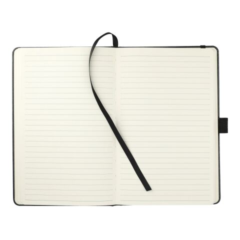 5.5" x 8.5" Recycled Leather Bound JournalBook® Black | No Imprint | not available | not available