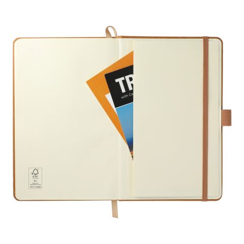 5.5&quot; x 8.5&quot; Recycled Leather Bound JournalBook® Natural | No Imprint | not available | not available
