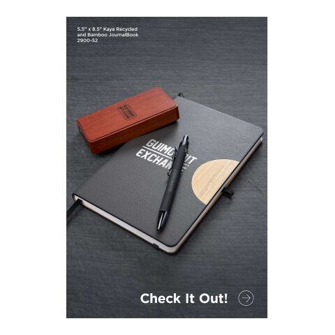 5.5&quot; x 8.5&quot; Kaya Recycled and Bamboo JournalBook Navy | No Imprint | not available | not available