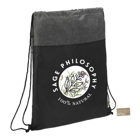 Ash Recycled Drawstring Bag Black | No Imprint | not available | not available