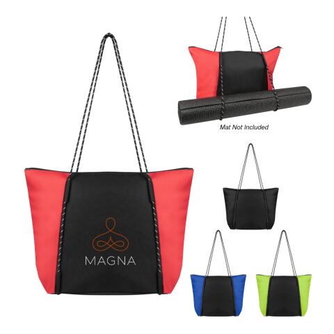 Rope Tote Bag With 100% Rpet Material Black | No Imprint | not available | not available