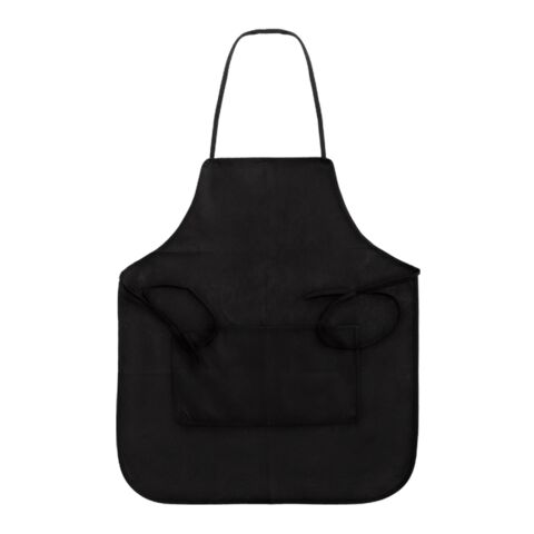 Non-Woven Full Apron Black | No Imprint | not available | not available
