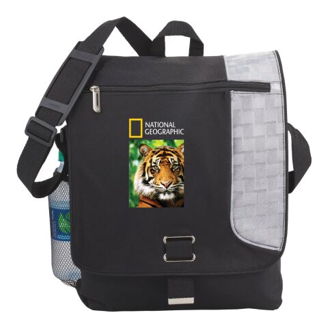 Gridlock Vertical 15&quot; Computer Messenger Bag Standard | Black | No Imprint | not available | not available