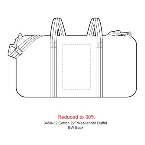 Barrel 12oz Cotton Canvas 22&quot; Weekender Black | No Imprint | not available | not available