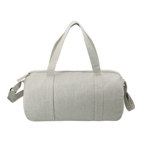 Repose 10oz Recycled Cotton Barrel Duffel Gray | No Imprint | not available | not available
