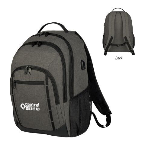 Reagan Heathered Backpack Gray | No Imprint | not available | not available