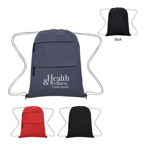 Affinity Soft Feel Drawstring Bag Navy Blue
