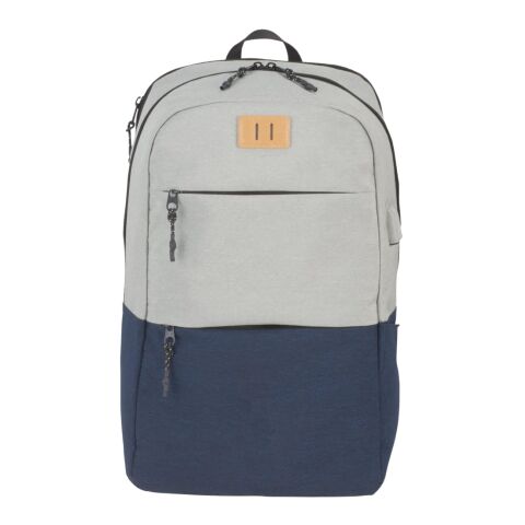 NBN Linden 15&quot; Computer Backpack Navy Blue-Gray | No Imprint | not available | not available