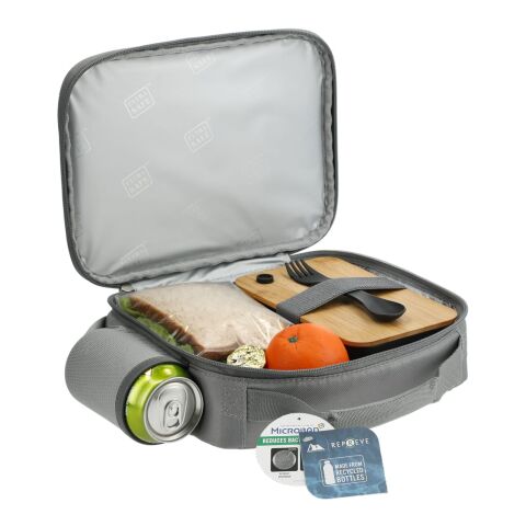 Arctic Zone® Repreve® Recycled 6 Can Lunch Cooler Gray | No Imprint | not available | not available