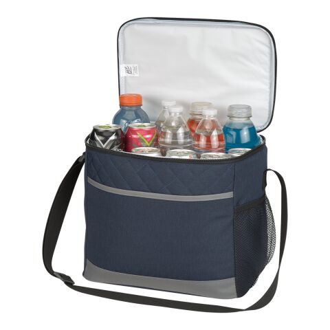 Carter Quilted Cooler Bag Navy
