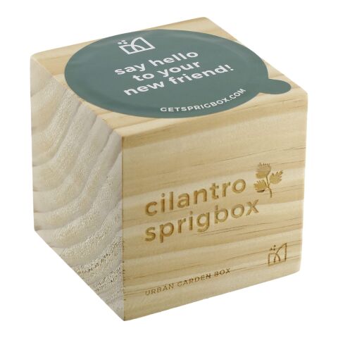 Sprigbox Cilantro Grow Kit Standard | Wood | No Imprint | not available | not available