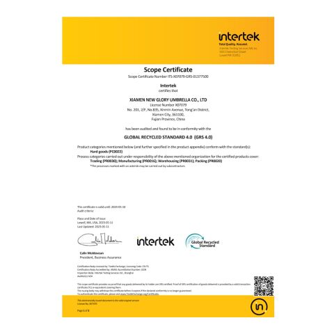 46" Recycled Auto Open Umbrella Royal Blue | No Imprint | not available | not available