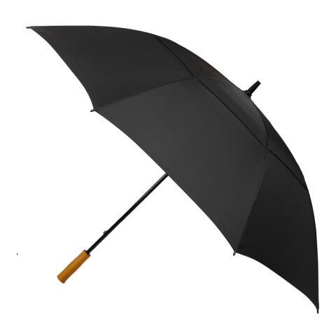58" Recycled Golf Umbrella Black-White