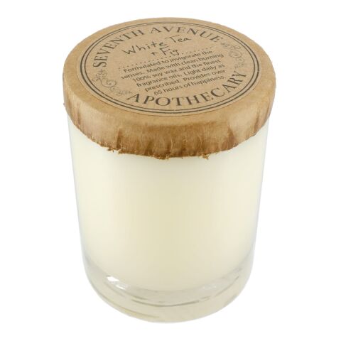 White Tea and Fig 11 oz Glass Jar Candle White | No Imprint | not available | not available