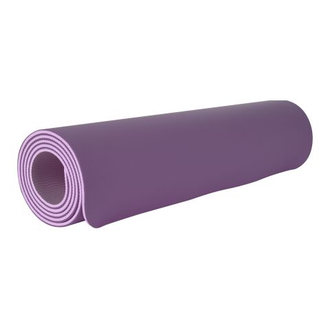 Two-Tone Double Layer Yoga Mat Purple | No Imprint | not available | not available