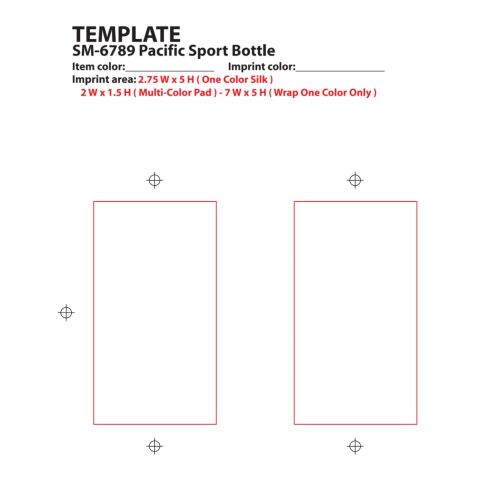 Pacific 26oz Aluminum Sports Bottle Burnt Orange | No Imprint | not available | not available