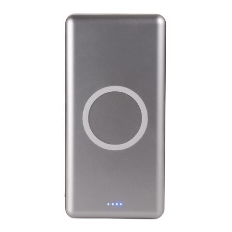 UL Listed Light Up Qi 10000 Wireless Power Bank Standard | Gunmetal | No Imprint | not available | not available