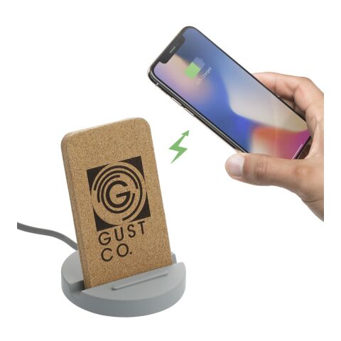 Set in Stone Wireless Charging Stand Standard | Gray | No Imprint | not available | not available