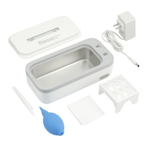 Ultrasonic Cleaner Wireless Charging UV Sanitizer White | No Imprint | not available | not available