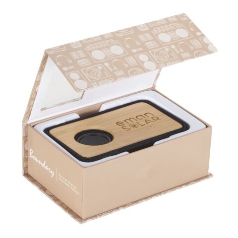 Boundary Natural Bamboo Bluetooth Speaker Standard | Natural | No Imprint | not available | not available