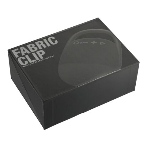 Fabric Clip Waterproof Bluetooth Speaker Black | No Imprint | not available | not available
