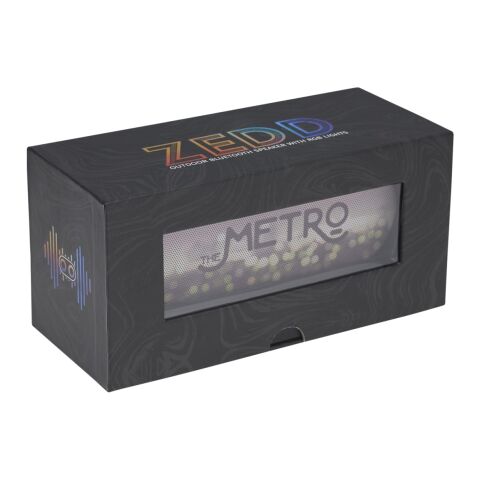 Zedd Outdoor Speaker with RGB Lights Black | No Imprint | not available | not available