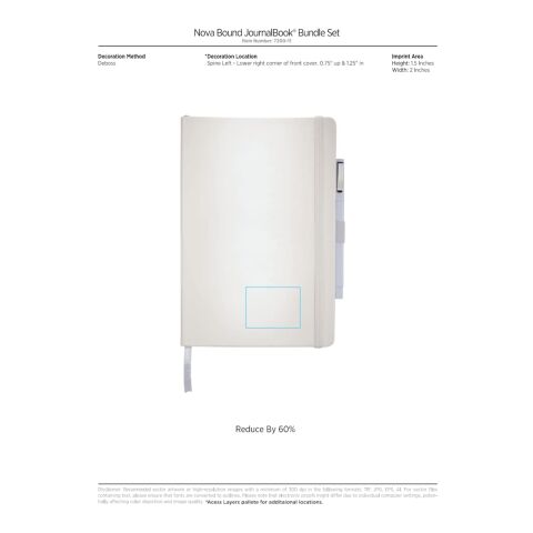 Nova Bound JournalBook® Bundle Set Navy | No Imprint