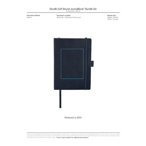 Revello Soft Bound JournalBook® Bundle Set Navy | No Imprint | not available | not available