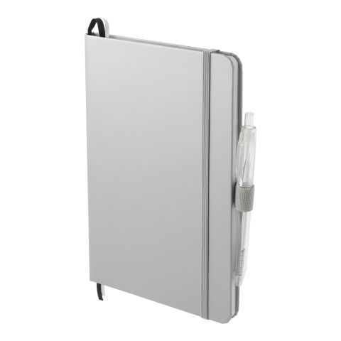 5.5&quot; x 8.5&quot; FSC® Mix Bound JournalBook Set Silver | No Imprint