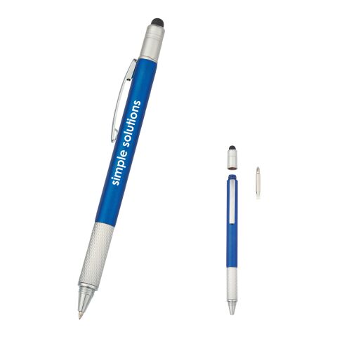 Screwdriver Pen With Stylus Matte Blue | No Imprint | not available | not available