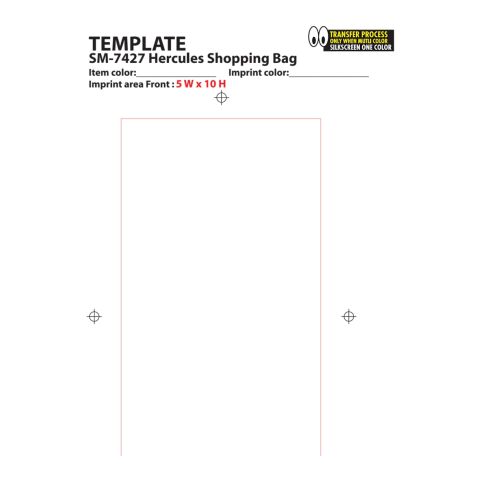 Hercules Non-Woven Grocery Tote White | No Imprint | not available | not available