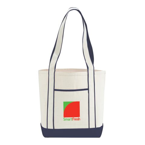 Topsail 10oz Cotton Canvas Boat Tote Navy | No Imprint | not available | not available