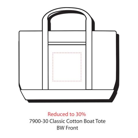 Baltic 18oz Cotton Canvas Boat Tote Transparent Royal Blue | No Imprint | not available | not available