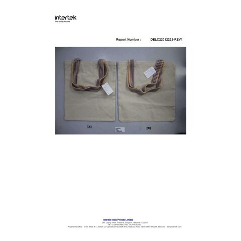 Rainbow Recycled 6oz Cotton Convention Tote Standard | Natural | No Imprint | not available | not available