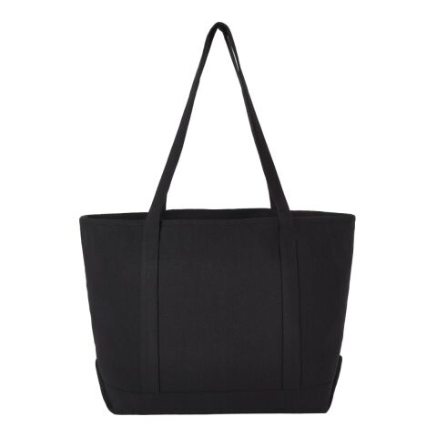 Repose 10oz Recycled Cotton Boat Tote Black | No Imprint | not available | not available