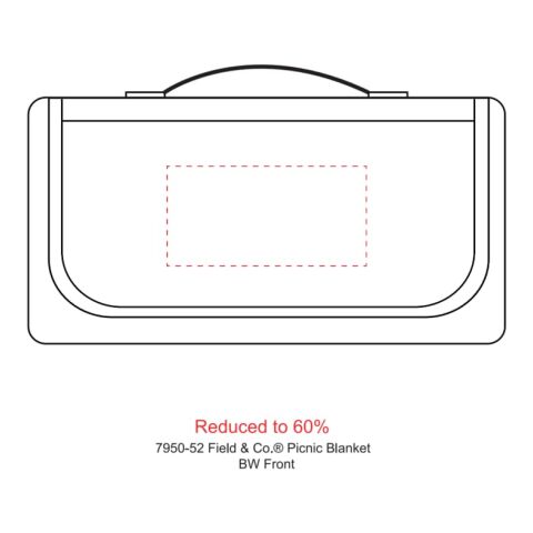 Field &amp; Co.® Picnic Blanket Navy | No Imprint | not available | not available