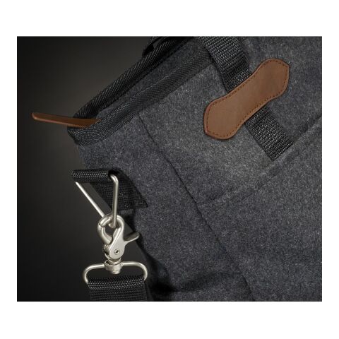Field &amp; Co.® Campster Wool 15&quot; Computer Tote Charcoal | No Imprint | not available | not available