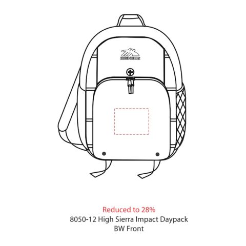 High Sierra Impact Backpack Black | No Imprint | not available | not available