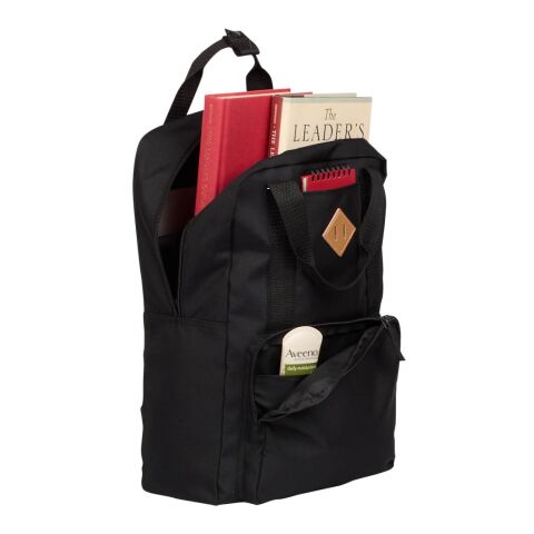Fife Recycled 15&quot; Laptop Backpack Black | No Imprint | not available | not available