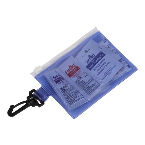 On The Go 12-Piece First Aid Pack Royal Blue | No Imprint | not available | not available